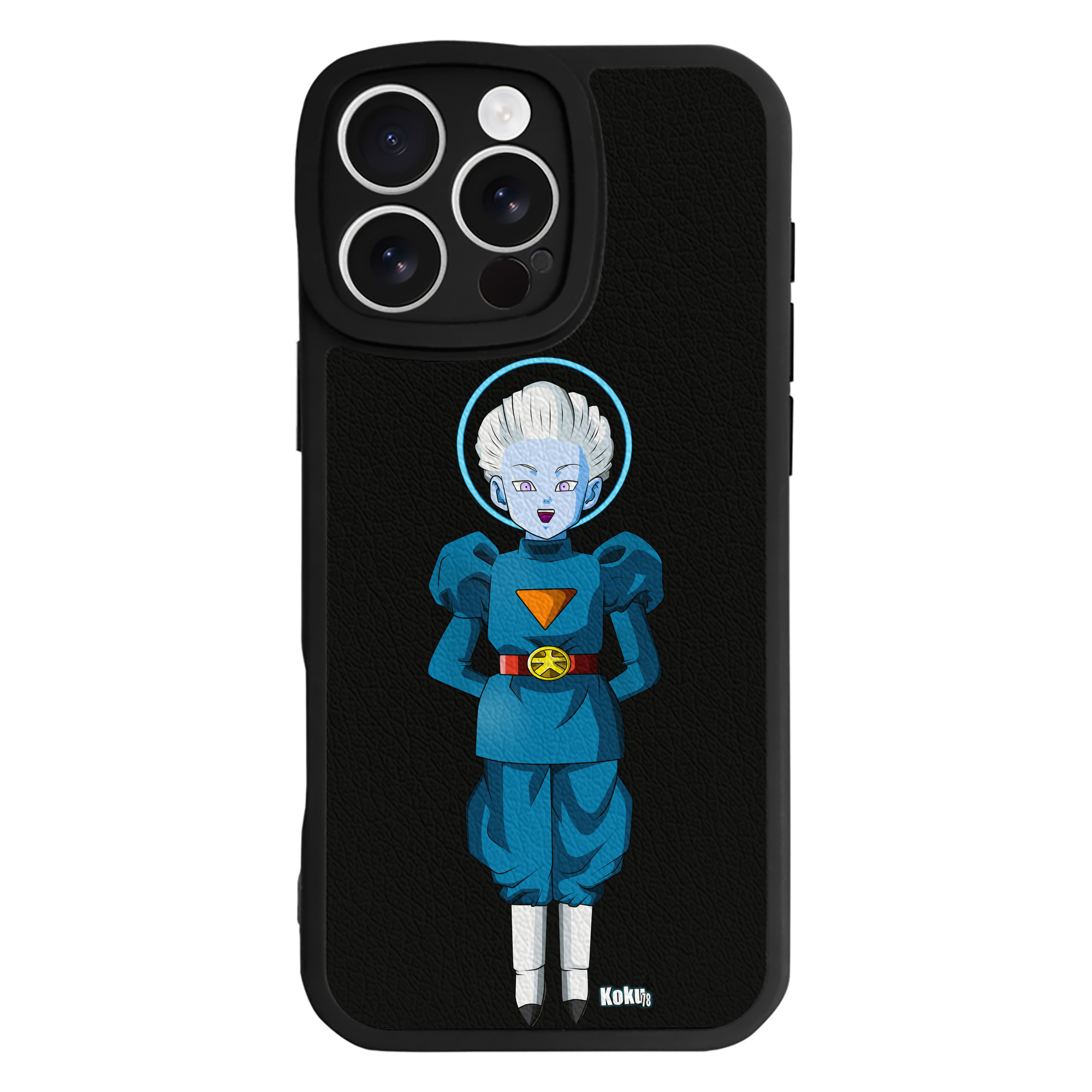 （画像用） ドラゴンボール DRAGON BALL 【iPhone 16シリーズ対応】シリコンスマホケース（レザー調） 材質：シリコン